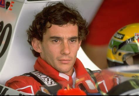 Ayrton Senna .